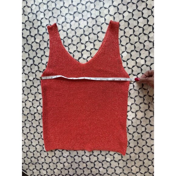 L’Atelier de Mila Paris Metallic Knit Tank – Made in Italy  – Size M - Picture 7 of 8